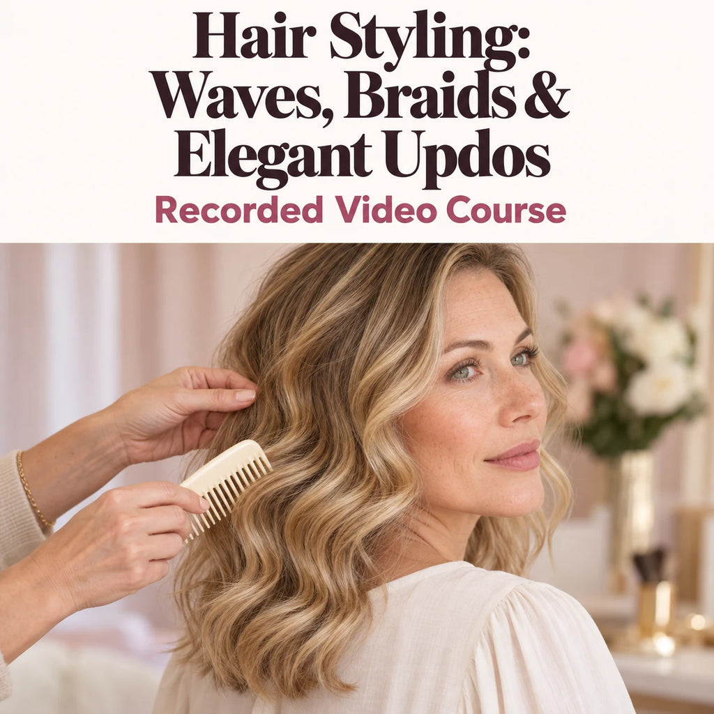 Hair Styling: Waves, Braids & Elegant Updos